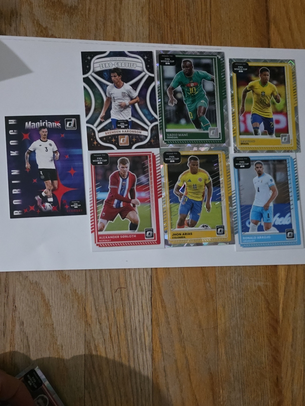 Donruss Soccer Trading Card Set - Multi Color Collectible Pack